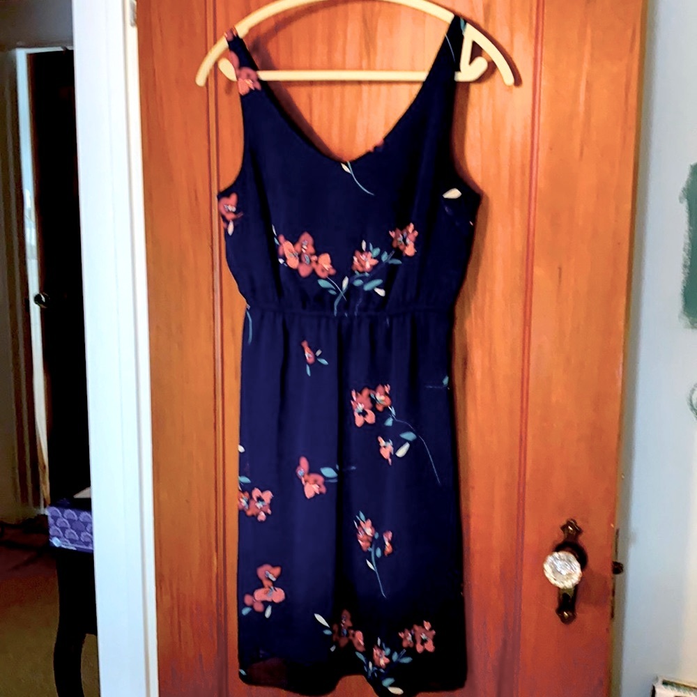 Adorable multi colored flower Old Navy dress Small